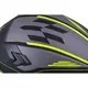 Motorcycle Helmet Cassida Integral 3.0 RoxoR - Matt Black/Fluo Yellow/Grey