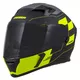 Cassida Integral 3.0 RoxoR Motorradhelm - schwarz matt/gelb hivis/grau