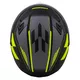 Cassida Integral 3.0 RoxoR Motorradhelm - schwarz matt/gelb hivis/grau