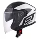 Motorcycle Helmet Cassida Jet Tech Corso - Black Matt/Fluo Yellow