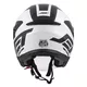 Motorcycle Helmet Cassida Jet Tech Corso - Black Matte/Grey