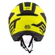 Motorcycle Helmet Cassida Jet Tech Corso - Black Matt/Fluo Yellow