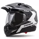 Cassida Tour 1.1 Spectre Motorradhelm - M (57-58) - grau/weiss/schwarz