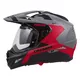 Cassida Tour 1.1 Spectre Motorradhelm - grün army matt/grau/orange/schwarz