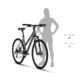 Dámské crossové kolo KELLYS CLEA 90 28" - model 2025 - Graphite Grey