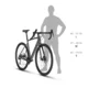 Gravel kolo KELLYS SOOT X50 28" - model 2026 - Graphite Grey