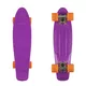 Penny Board Fish Classic 22” - Purple-White-Green - Purple-Silver-Orange