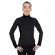 Women's Thermal Sweatshirt Brubeck MERINO - long zipper - S