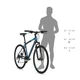 Pánsky crossový bicykel KELLYS CLIFF 90 28" - model 2021 - Deep Blue
