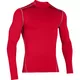 Men’s Compression T-Shirt Under Amour ColdGear Mock - Royal - Red