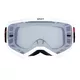 Motocross Goggles Red Bull Spect Evan, White, Smoke/Silver Lens
