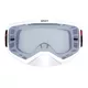 Motocross Goggles Red Bull Spect Evan, White, Smoke/Silver Lens