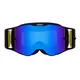 Motocross Goggles Red Bull Spect Torp, Matte Blue, Blue Mirrored Lens