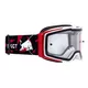 Motocross Goggles Red Bull Spect Torp, White/Red, Clear Lens