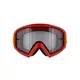 Motokrosové brýle RedBull Spect Whip, červené, plexi čiré