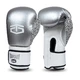 Boxerské rukavice Tapout Pro PU - strieborná - strieborná