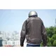 Leather Airbag Jacket Helite Roadster Vintage Brown - Brown