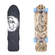 Mini longboard Fish Old School Cruiser Seadragon 32" - Silver-Transparent Green - Silver-Blue