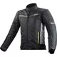 Men’s Motorcycle Jacket LS2 Shadow Man Black Titan - Black-Grey - Black-Grey