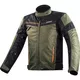 Herren Motorradjacke LS2 Shadow Man Khaki Schwarz - khaki-schwarz