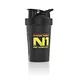 Shaker Nutrend 400 ml - černá - černá