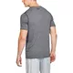 Pánske tričko Under Armour Threadborne Fitted SS - BLUE SHIFT / STEALTH GRAY