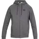 Men’s Hoodie Under Armour Rival Fleece FZ - Steel Light Heather/Black - Charcoal Light Heather