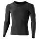 RY400 Men's Compression Top for Recovery - Black - Black