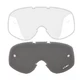 Ersatzglas für Motocrossbrille W-TEC Spooner - klar