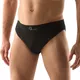 Schmaler Seitenslip Bamboo Soft - schwarz