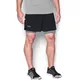 Pánske tréningové šortky Under Armour Qualifier 2-in-1 Short - Black