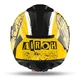 Moto přilba Airoh Spark "Rock'n'Roll" černá/žlutá 2021