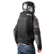 Summer Airbag Jacket Helite Vented - Black-Grey