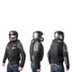 Summer Airbag Jacket Helite Vented - Black-Grey