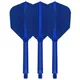 Dart Flights Target K-Flex No.6 Short – 3-Pack - Blue