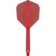 Dart Flights Target K-Flex No.6 Short – 3-Pack - Red