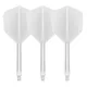 Dart Flights Target K-Flex No.6 In Between – 3-Pack - White