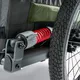 Dog Bicycle Trailer TaXXi M Dark Gray/Dark Green