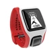 GPS hodinky TomTom MultiSport Cardio - černo-červená - bílo-červená