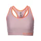 Dámská sportovní podprsenka Under Armour Mid Keyhole - Grey Orange, M