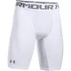 Pánske kompresné boxerky Under Armour HG Armour 2.0 Long Short - White - White