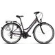 Dámsky trekingový bicykel Kross Trans 2.0 28" - model 2020 - fialová/ružová/strieborná