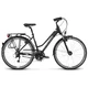 Dámsky trekingový bicykel Kross Trans 4.0 28" - model 2020 - bielo-zelená
