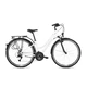 Dámsky trekingový bicykel Kross Trans 1.0 28" SR - model 2022 - biela/šedá