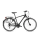 Pánsky trekingový bicykel Kross Trans 4.0 28" - model 2021 - čierna/šedá - čierna/šedá