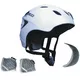 Kask narciarski WORKER Trentino - Biała z  logo