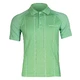 Men's functional T-shirt Brubeck PRESTIGE with collar - Green - Green