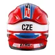 LS2 Tuareg Motorcycle Helmet - White/Red