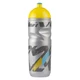 Cyklistická termo fľaša Kellys Tundra - bielo-červená - strieborno-žltá