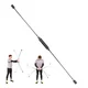 Kmitací tyč inSPORTline Flexi Bar Strong - černá